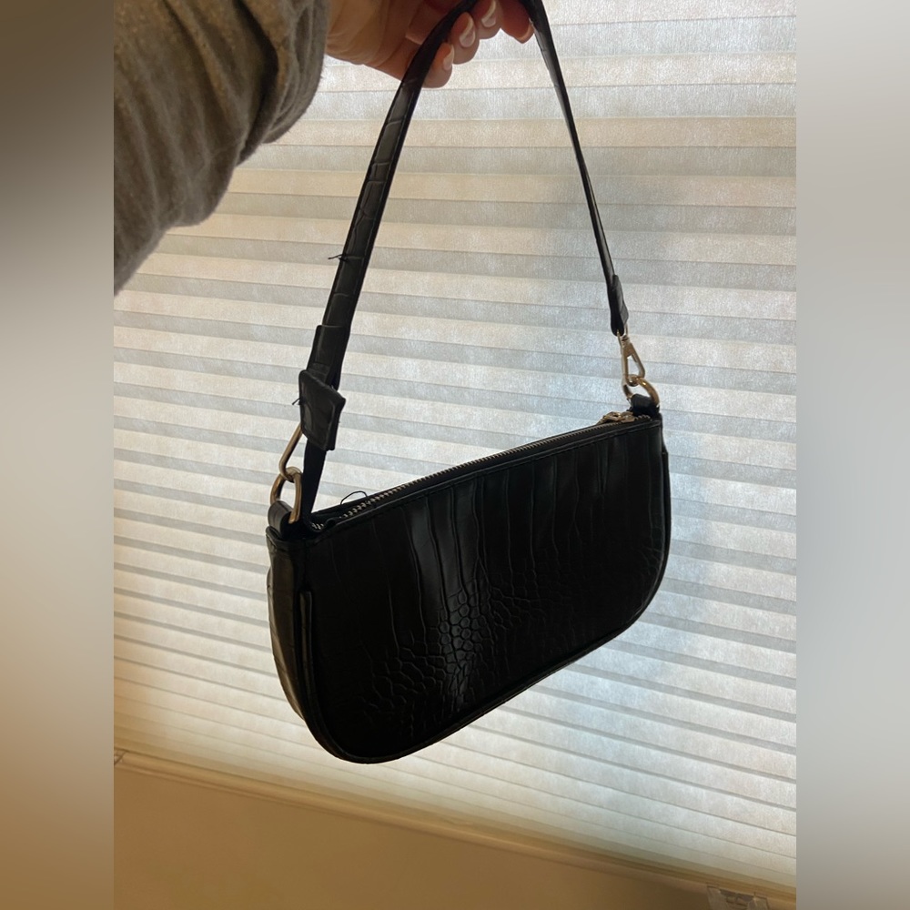 Nasty gal faux leather croc bag